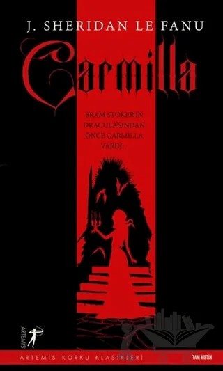 Carmilla – Joseph Sheridan Le Fanu – Artemis Yayınları kitap kapağı