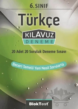 6. Sınıf Türkçe Kılavuz Deneme – Kolektif – Tudem Yayınları - Bayilik kitap kapağı