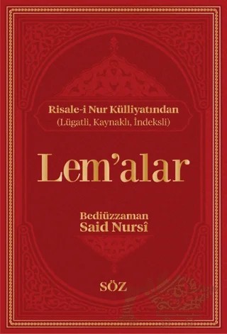 Lem’alar – Bediüzzaman Said-i Nursi – Söz Basım Yayın kitap kapağı