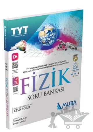 TYT Fizik Soru Bankası – Cansu Levat, Osman Bulat – Muba Yayınları kitap kapağı
