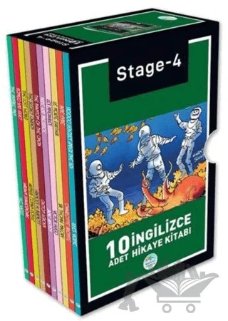 Stage 4 İngilizce Hikaye Seti (10 Kitap Takım) – Frances H. Burnett, Gaston Leroux, H. G. Wells, Jane Austen, Jules Verne, Sir Arthur Conan Doyle, Sir Thomas Malory, Victor Hugo, William Shakespeare – Maviçatı Yayınları kitap kapağı