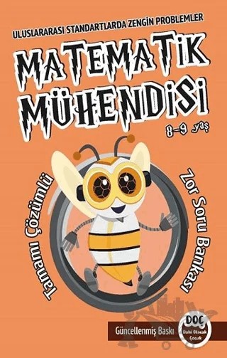 Matematik Mühendisi 8-9 yaş – Kolektif – Dahi Çocuk Yayınları kitap kapağı
