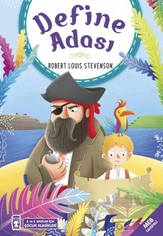 Define Adası – Robert Louıs Stevenson – Timaş Çocuk kitap kapağı
