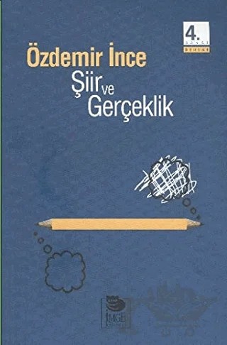 Şiir ve Gerçeklik – Özdemir İnce – İmge Kitabevi Yayınları kitap kapağı