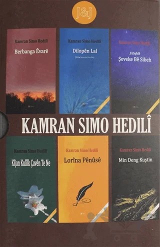 Kamran Simo Hedili Hemu Helbest Seti (6 Kitap Takım) – Kamran Simo Hedili – J&J Yayınları kitap kapağı