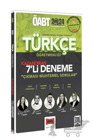 2024 ÖABT Türkçe Öğretmenliği Kazandıran 7 Deneme – Kevser Evsen – Yargı Yayınevi kitap kapağı