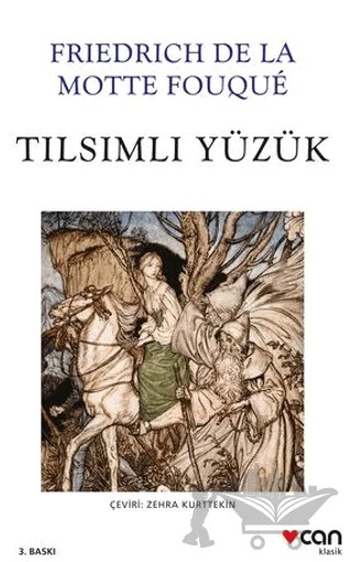 Tılsımlı Yüzük – Friedrick De La Motte Fouque – Can Yayınları kitap kapağı