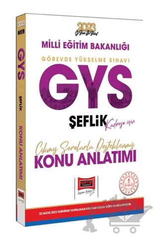 Yargı Yayınları 2023 MEB GYS Şeflik Kadrosu İçin Çıkmış Sorularla Desteklenmiş Konu Anlatımı – Kolektif – Yargı Yayınevi kitap kapağı