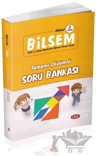 Bilsem 3. Sınıf Tamamı Çözümlü Soru Bankası – Kolektif – Data Yayınları kitap kapağı