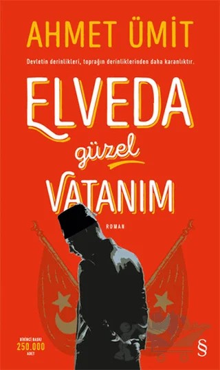 Elveda Güzel Vatanım (Ciltli) – Ahmet Ümit – Everest Yayınları kitap kapağı