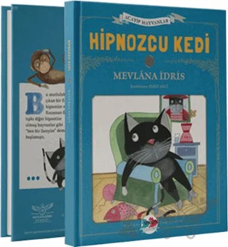 Acayip Hayvanlar - Hipnozcu Kedi – Mevlana İdris – Vak Vak Yayınları kitap kapağı