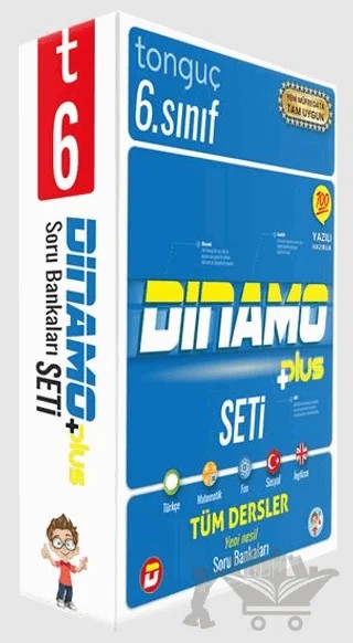 6. Sınıf Dinamo Tüm Dersler Soru Bankası Set – Kolektif – Tonguç Akademi kitap kapağı