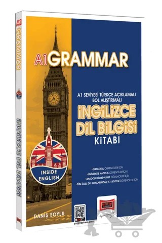 2024 Inside English A1 Grammar İngilizce Dil Bilgisi Kitabı – Kolektif – Yargı Yayınevi kitap kapağı