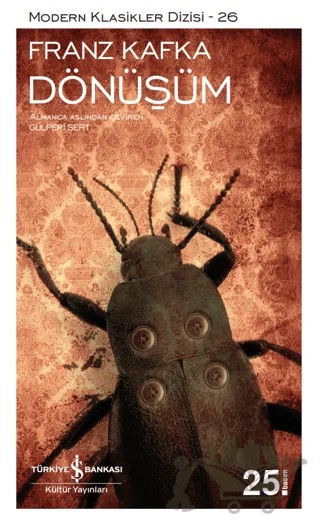 Dönüşüm – Franz Kafka – İş Bankası Kültür Yayınları kitap kapağı