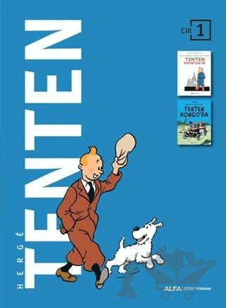 Tenten Cilt 1 – Herge – Alfa Yayınları kitap kapağı