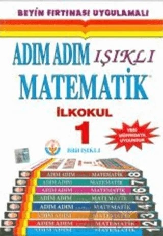 Adım Adım Işıklı Matematik İlkokul 1 – Bilal Işıklı – Bilal Işıklı Yayınları kitap kapağı
