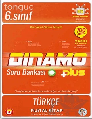 6. Sınıf Türkçe Dinamo Plus Soru Bankası – Kolektif – Tonguç Akademi kitap kapağı