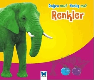 Doğru mu? Yanlış mı?: Renkler – Daniel Nunn – Mavi Kelebek Yayınları kitap kapağı
