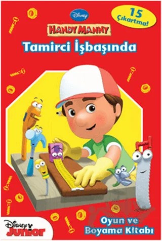 Handy Manny - Tamirci İş Başında – Kolektif – Doğan Egmont Yayıncılık kitap kapağı