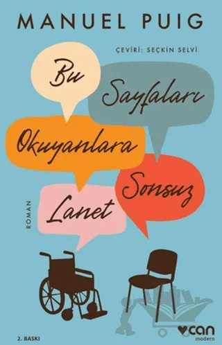 Bu Sayfaları Okuyanlara Sonsuz Lanet – Manuel Puig – Can Yayınları kitap kapağı