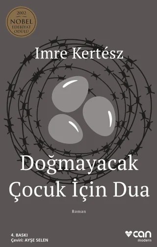 Doğmayacak Çocuk İçin Dua – Imre Kertesz – Can Yayınları kitap kapağı