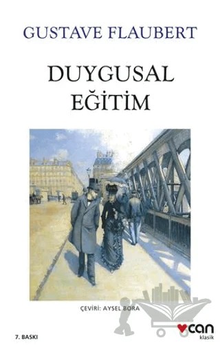 Duygusal Eğitim – Gustave Flaubert – Can Yayınları kitap kapağı