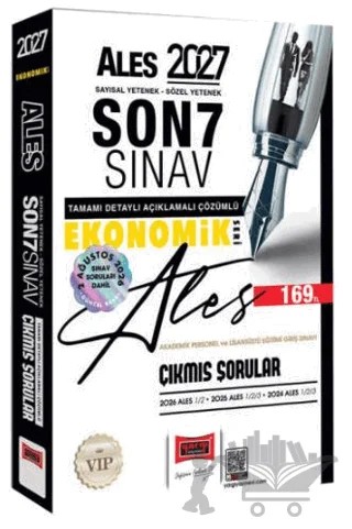 2027 ALES Sayısal-Sözel Yetenek Son 7 Sınav Çıkmış Sorular – Kolektif – Yargı Yayınevi kitap kapağı