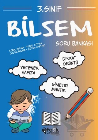 Bilsem 3. Sınıf Soru Bankası – Tacettin Kandemir – Fark Yayınları kitap kapağı