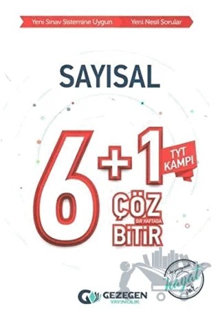 TYT Sayısal 6+1 Çöz Bir Haftada Bitir – Kolektif – Gezegen Yayıncılık kitap kapağı