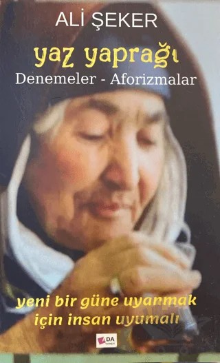 Yaz Yaprağı – Ali Şeker – Ada Yayınları kitap kapağı