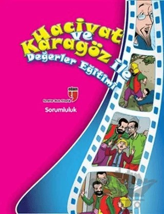 Sorumluluk - Hacivat ve Karagöz ile Değerler Eğitimi – Elif Akardaş – EDAM kitap kapağı