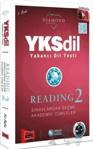 YKSDİL Yabancı Dil Testi Reading 2 Diamond Series – Fuat Başkan – Yargı Yayınevi kitap kapağı