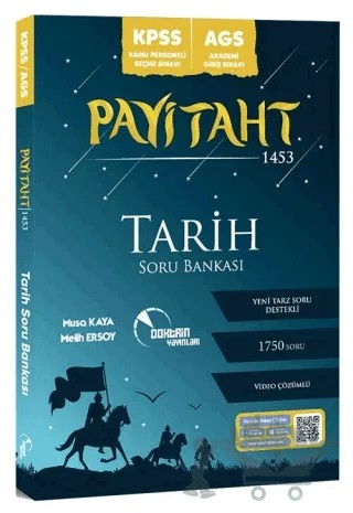 KPSS MEB-AGS Tarih Payitaht 1453 Soru Bankası – Musa Kaya, Melih Ersoy – Doktrin Yayınları kitap kapağı