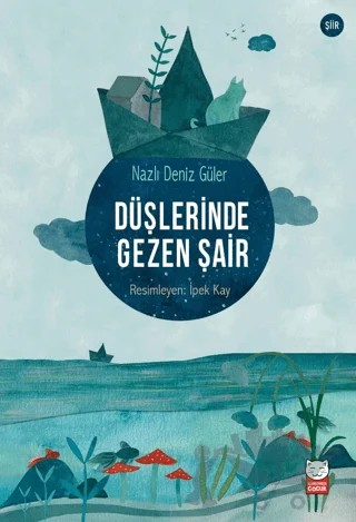 Düşlerinde Gezen Şair – Nazlı Deniz Güler – Kırmızı Kedi Çocuk kitap kapağı