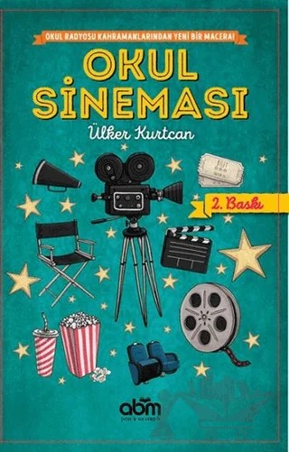 Okul Sineması – Ülker Kurtcan – Abm Yayınevi kitap kapağı