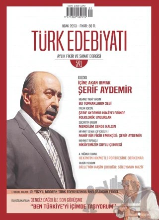 Türk Edebiyatı Aylık Fikir ve Sanat Dergisi Sayı: 591 Ocak 2023 – Türk Edebiyatı Dergisi kitap kapağı