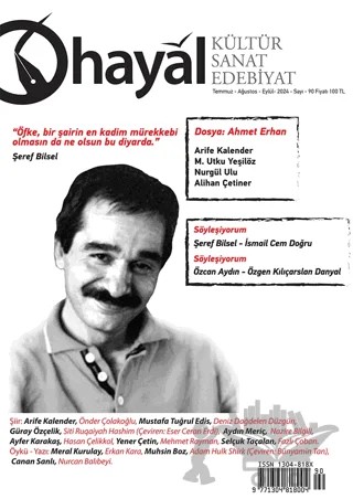 Hayal Kültür Sanat ve Edebiyat Dergisi Sayı: 90 – Hayal Yayınları kitap kapağı