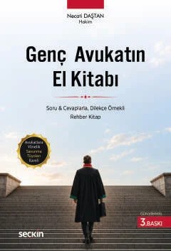 Genç Avukatın El Kitabı – Avukatlar için Savunma Tüyoları– – Necati Daştan – Seçkin Yayıncılık kitap kapağı