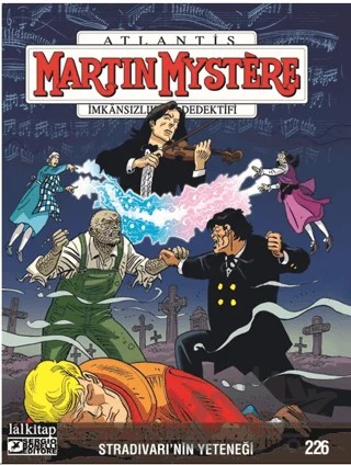 Martin Mystere sayı 226 – Mirko Perniola – Lal Kitap kitap kapağı