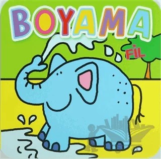 Fil - Boyama – Kolektif – Net Çocuk Yayınları kitap kapağı