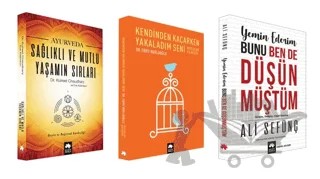 Kişisel Gelişim 3 Kitaplık Set – Ali Sefünç, Ebru Nurluoğlu, Kulreet Chaudhary – Eksik Parça Yayınları kitap kapağı