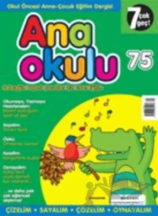 Anaokulu Sayı: 75 Anne-Çocuk Eğitim Dergisi – Boyut Yayın Grubu kitap kapağı