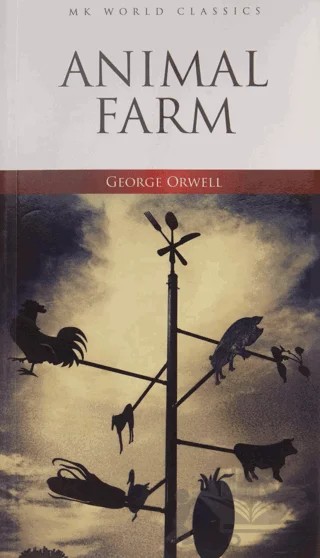 Animal Farm - İngilizce Roman – George Orwell – MK Publications kitap kapağı