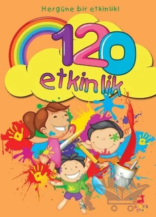 120 Etkinlik – Kolektif – Olimpos Çocuk kitap kapağı