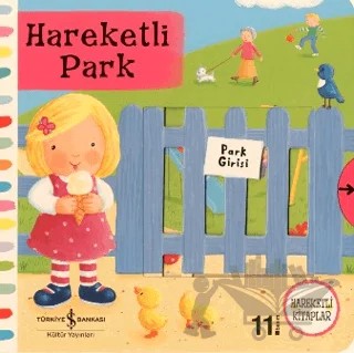 Hareketli Park – Rebecca Finn – İş Bankası Kültür Yayınları kitap kapağı