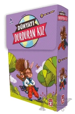 Dünyayı Durduran Kız - Set – Selcen Yüksel Arvas – Timaş Çocuk kitap kapağı