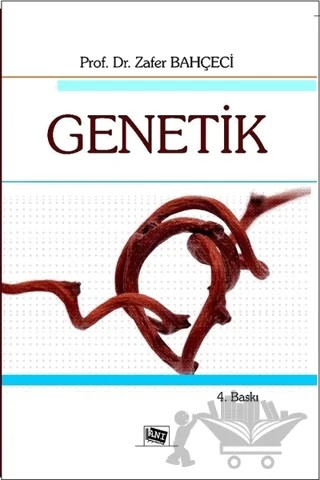 Genetik – Zafer Bahçeci – Anı Yayıncılık kitap kapağı