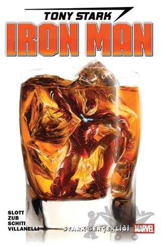 Tony Stark Iron Man 2 - Stark Gerçekliği – Dan Slott – Arka Bahçe Yayıncılık kitap kapağı