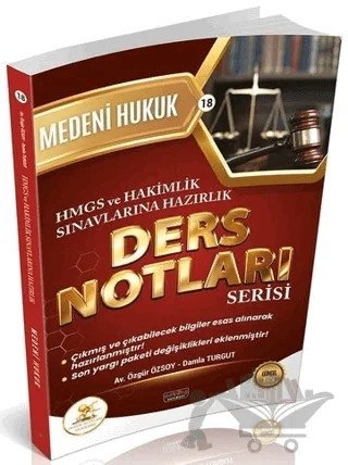 2026 HMGS Hakimlik HUKAL Medeni Hukuk Ders Notları – Özgür Özsoy, Damla Turgut – Savaş Yayınevi kitap kapağı
