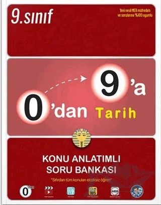 0'dan 9'a Tarih Konu Anlatımlı Soru Bankası – Kolektif – Tonguç Akademi kitap kapağı